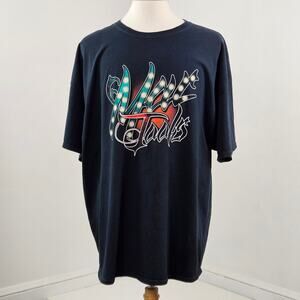 MAC Tools Black Graphic Tee T-Shirt‎ Old Style Classic Car | Men's 3X | STAINS